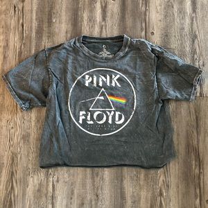 Pink Floyd cropped tee